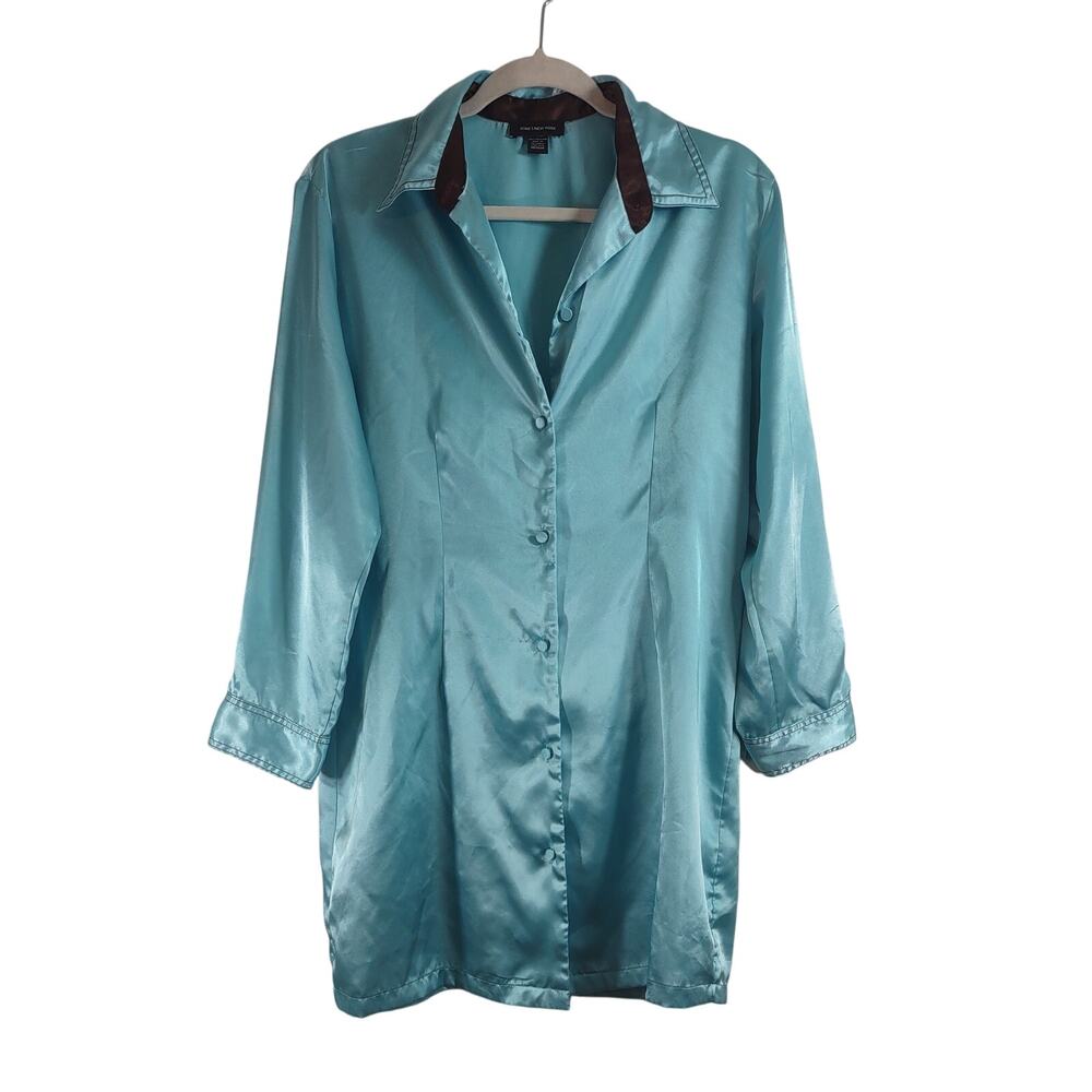Jones New York Silky Feeling Sleep Shirt, Size Medium